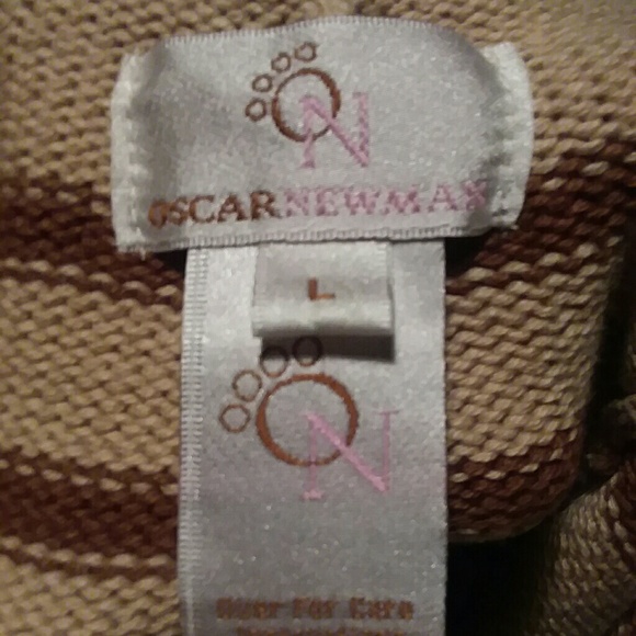 Oscar Newman brand new without tags DOG SWEATER - Picture 3 of 3